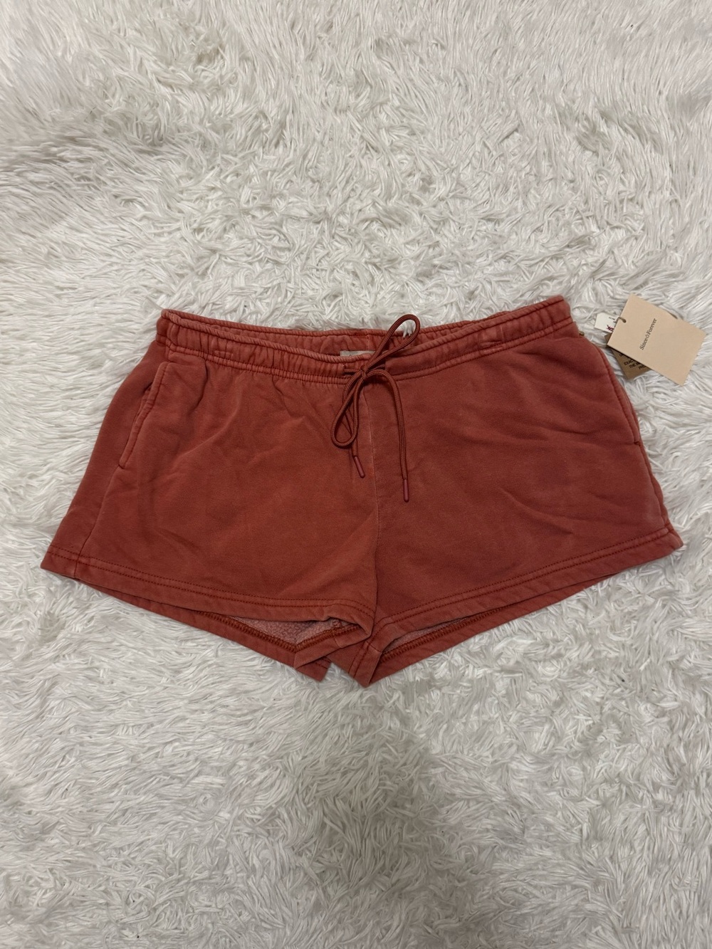 Since Forever Terracotta Shorts Fall Shorts Sweat shorts Lounge shorts